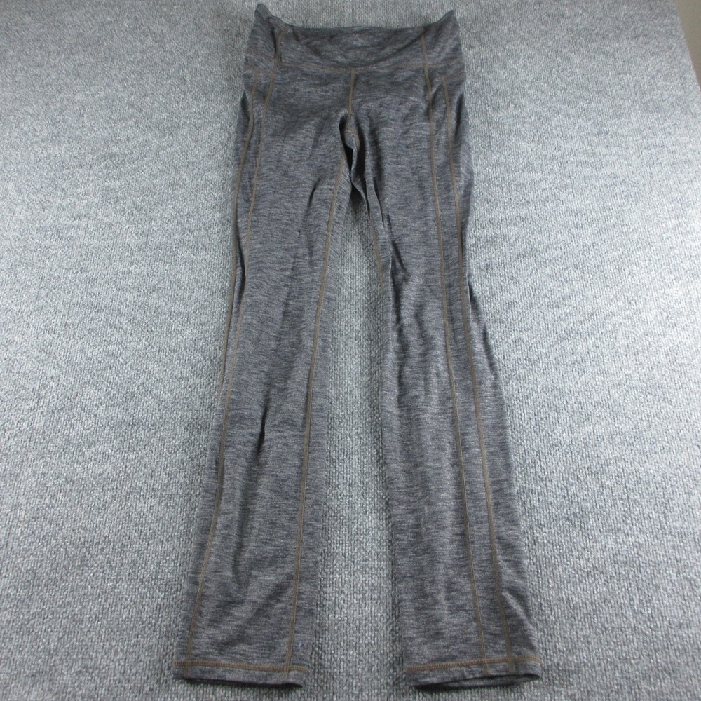 Athleta Leggings Womens M Gray Ankle Stretch Jersey Yoga Pants Athletic Gym